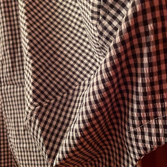 NWOT *Sold Out* Tuckernuck Pomander Place Black Gingham Malarie Top, XL - Picture 9 of 11